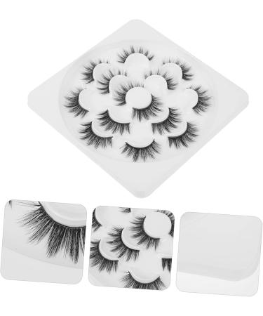 Beavorty False Thick Eyelashes 7 Pairs Fake Eyelashes Eyelashes Fake Lashes Thick Eyelashes Artificial Eyelashes Stage Eyelash Black Set 8d Imitation Artificial Eyelashes Wispy Eyelashes - Buy Online on GoSupps.com