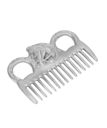 Zerodi Horse Hair Comb | Portable Metal Comb for Cattle & Horses | Polile Tech for All Hair Types - Buy Online on GoSupps.com