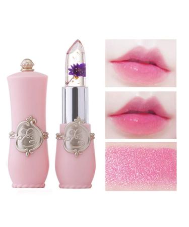 6 Pcs Flower Jelly Lipstick Set - Long Lasting Moisturizing Lip Balm with Magic Color Change - Nutritious Lip Gloss - Temperature Activated - Buy Online on GoSupps.com