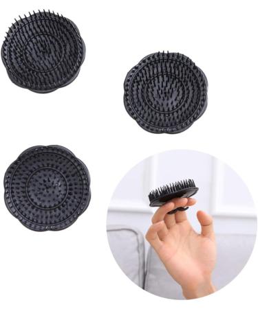 UKCOCO Scalp Care Set 4Piece Hair Shampoo Brush With Dense Spikes For Hair Growth And Relaxation - Buy Online on GoSupps.com