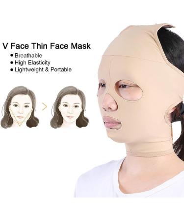 Filfeel V Face Mask - Facelifting & Face Massage Tool for a Slimmer Look | Health Care Beauty Bandage (L) - Buy Online on GoSupps.com