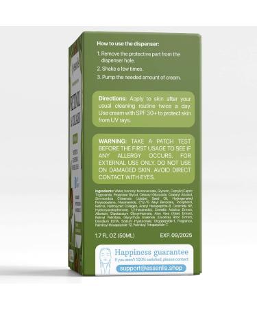 Retinol Anti-Aging Face Moisturizer Cream for Women | Day & Night Rapid Wrinkle Repair | Collagen & Hyaluronic Acid | Neck & D collet Care - Buy Online on GoSupps.com