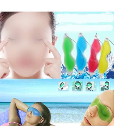 Gel Eye Masks Relaxing Cold Compress Pack Eye Cooling Eye Masks Reusable Gel Eye Masks for Puffy Eyes Dry Eye Green Green red - Buy Online on GoSupps.com