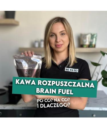 Instant Coffee - Brain Fuel (MCT Oil & Lion's Mane) - French Vanilla 250g - Buy Online on GoSupps.com