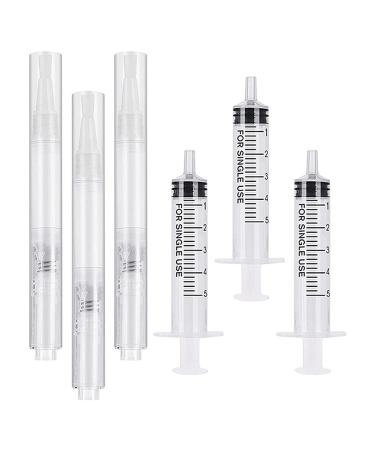 Toucch upUp Paint Peen PP Toucch upUp Paint Brush Furniture Scratches Concealing Wood Pens Refillable Walls Toucch upUp Paint Pens Touchup Paint Syringe for Cabinets Furniture Store House Paint White