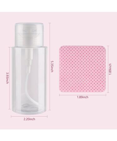 Pink Lint Free Nail Wipes - 1080 PCS | Super Absorbent | Soft Non-Woven | Disposable Nail Polish Remover - Ideal for Eyelash Extensions, Acrylic Nails, and Polish Cleansing - Buy Online on GoSupps.com