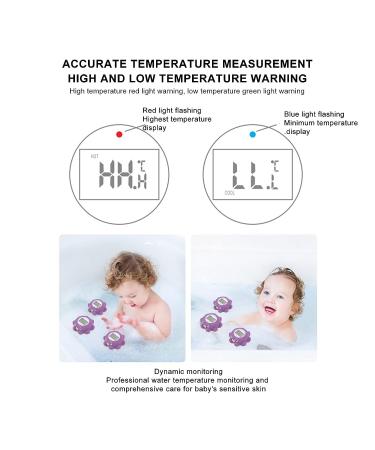 Baby Bath Thermometer - Cute Octopus Floating Toy with Intelligent Timing Alarm - Buy Online on GoSupps.com