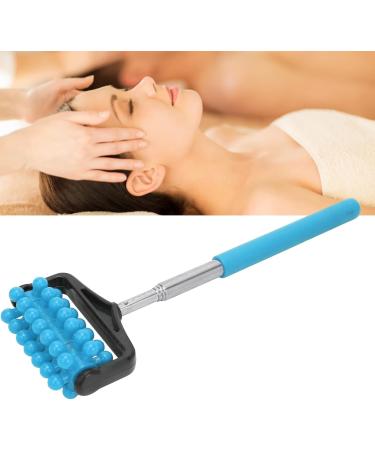 Verdant Touch Adjustable Back Roller - Telescopic Massager for Back Head & Arms | Sky Blue - International Shipping - Buy Online on GoSupps.com
