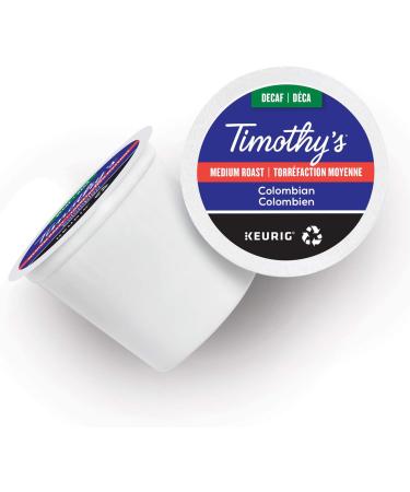Timothy's Colombian Decaf Single Serve Keurig K-Cup Pods for Keurig Brewers Colombian Decaf 72 count (Pack of 1) - Buy Online on GoSupps.com