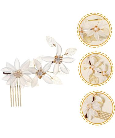 DOITOOL Flower Comb Alloy Bride Prom Decorate - Buy Online on GoSupps.com