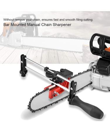 Manual Chain Sharpener - Precision Bar Mounted Tool for Chainsaw Chain Filing | International Shipping - Buy Online on GoSupps.com