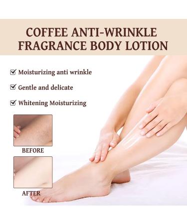 JOYVOIDX Organic Coffee Body Lotion for Smooth Skin with Ceramide Vitamin E and Pro-Vitamin B5 Nourishing Plant-Based Moisturizer 3.38 fl oz - Buy Online on GoSupps.com