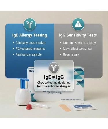 EqualDx Inhalant Allergy Test - Clinical-Grade Accuracy | Painless Collection for Adults & Kids | Covers Over 90% Indoor and Outdoor Allergy Reactions Including Dust Mites Mold Pet Dander Pollen - Buy Online on GoSupps.com