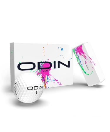 Odin X Golf Ball for Men and Women - Great for Distance and Control | Correcting Quality Golf Ball in Bulk (12 Golf Balls) | The Odin X Ball - The #1 Ball You can Afford to | One Dozen
