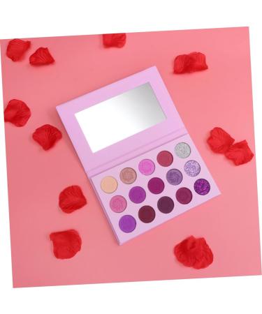 Balacoo Woman Eyeshadow Compact 15 Matte Eyeshadow Makeup Palette Eyeshadow Palette Pearlescent Miss Eye Shadow Box 1 count (Pack of 1) Purple - Buy Online on GoSupps.com