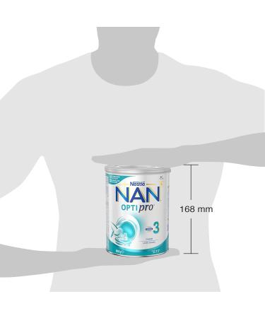 NESTL NAN Optipro 3 Growth Milk 1 Year Old Baby Formula 1 x 800 g - Buy Online on GoSupps.com