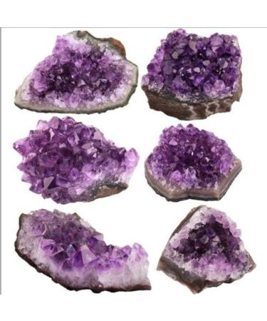 Natural Purple Amethyst Hole Quartz Druzy Home Decoration Gemstone Specimen Raw Stones and Minerals Stone Mineral Specimen - Buy Online on GoSupps.com