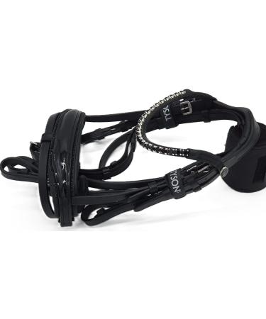 Buy Tysons Breeches Black Sis Leather Bridle for Mini Shetty & Welsh Ergonomic Design & Strass Detail - Buy Online on GoSupps.com