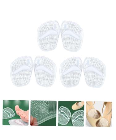 Housoutil 3 Pairs Women's High Heel Gel Pads | Comfortable Metatarsalgia & Forefoot Cushions for Heel Pain Relief - Buy Online on GoSupps.com