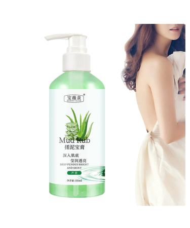 Mud Rub Mud Rubbing Artifact Rubbing Mud For Skin Rubbing Mud Gel Rubbing Mud Cream Rubbing Mud Body Scrub Mud Rub Exfoliating Rubbing Mud Gel For Body (Aloe)