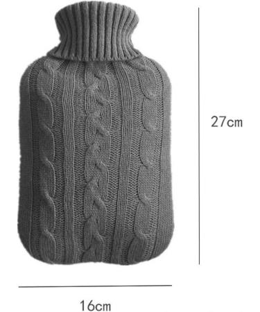 2L Heat Bottle with Cover - Pain-Relieving 2-in-1 Warm Hands & Feet for Infants Children & Adults - Gray - Buy Online on GoSupps.com