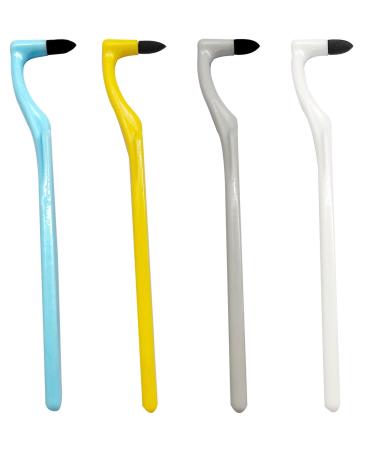4 pieces of tartar remover tartar remove yourself toothpolves toothbrush Teeth Stain Remover dental tray removed for discoloration plaque & tartar - Buy Online on GoSupps.com