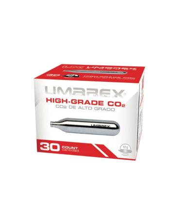 Umarex High-Grade CO2 Cartridges for Pellet Guns, BB Guns and Airsoft Guns 12 Gram (Pack of 30)