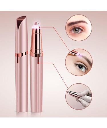 Portable Electric Eyebrow Cutter & Face Hair Remover for Women - AAA Battery Powered - Buy Online on GoSupps.com