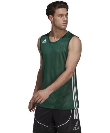 Buy adidas Men's 3G Speed Reversible Jersey - Dark Green/White | International Shipping Available - Buy Online on GoSupps.com