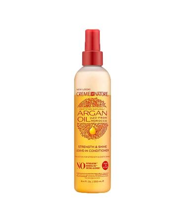 Argan Oil Leave In Conditioner by Creme of Nature  Detangling and Conditioning Formula for Normal Hair 8.45 Fl Oz