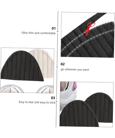 FOMIYES Sneaker Heel Stickers - 3 Pairs Self-Adhesive Heel Inserts for Comfort & Protection | Perfect for Big Shoes & Canvas Sneakers - Buy Online on GoSupps.com