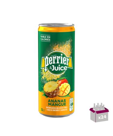 Perrier Water Pineapple Mango 24 x 33cl