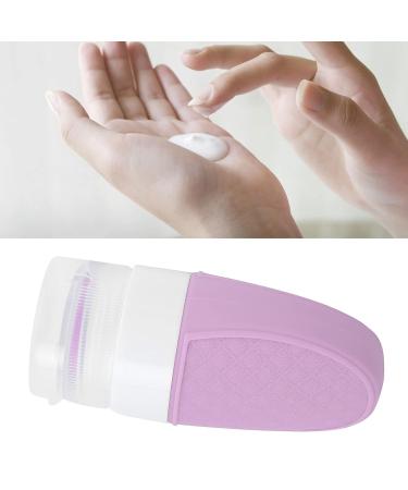 Buy Silicone Travel Bottle - Lightweight Waterproof and Easy Refill - Ideal for Cosmetics & Shampoo - 37ml Purple - Buy Online on GoSupps.com