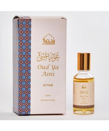 Oud Ya Aini Attar Oil Alcohol-Free Unisex Fragrance 30ml Oud Perfume Oil Alcohol Free Arabian Attar Long Lasting Woody Oriental Fragrance