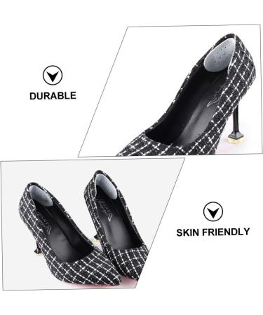 FOMIYES Anti-Wear Back Stickers - 8 Pairs Shoe Insoles Grips for Loose Shoes Pumps & Heels - Comfort & Support for Ladies - Latex Sponge Pads - Buy Online on GoSupps.com