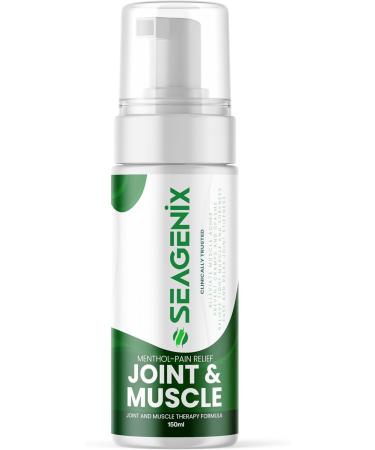 Seagenix Menthol Relief Muscle and Joint Foam - Magnesium Spray Menthol Formula - Joint and Muscle Relief Relax Tight Muscles Ease Muscle Cramps Fast - All Natural Relief for Legs Neck Back. - Buy Online on GoSupps.com