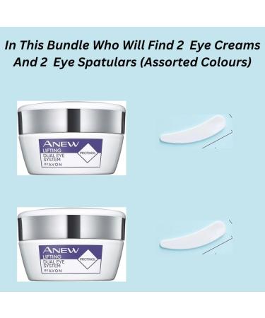 Generic Youthful Revival: Lifting Dual Eye System Cream x2 with 2 Spatulas - Anti-Aging Dark Circle Treatment Eye Care Set - Buy Online on GoSupps.com