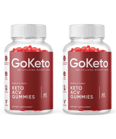 Go Keto Gummies, GoKeto ACV Keto Gummies (2 Pack)