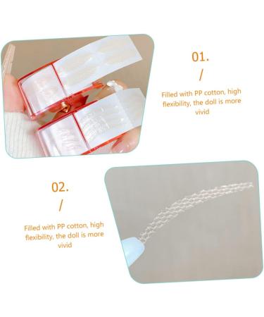 FRCOLOR 6 Rolls Double Eyelid Sticker Bood Tape Double Sided Eyelid Tape Makeup Adhesive Eye Lift Strips Instant Eyelid Lift Sticker Lace Eyelid Tape Lifter Double Eyelid Tape Heart-shaped - Buy Online on GoSupps.com