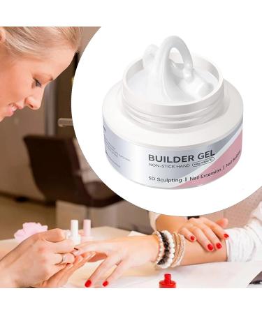 Nail Sculpting Gel | 60ml Solid Nail Gel Non-Sticky 3D Manicure Design Creator for Hand Sculpting | Home Salon Hand Creation - Buy Online on GoSupps.com