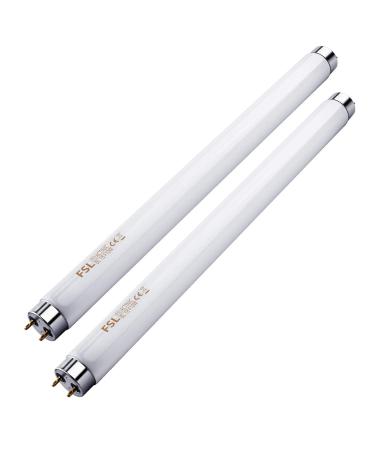 Kensizer 2-Pack 13'' Bug Zapper Light Tubes Replacement 10W Each for 20W Electronic Bug Zapper T8 Lamp Bulbs for Indoor Outdoor