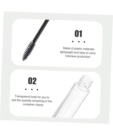 Didiseaon 32pcs Mascara Empty Tube Transparent Mascara Lip Gloss Kits Diy Mascara Tube Self Made Liquid Bottle - Buy Online on GoSupps.com