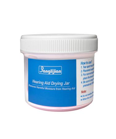 Banglijian Hearing Aid Dehumidifier Drying Jar, Drying Set (Jar, Capsule and Cleaning Kits)