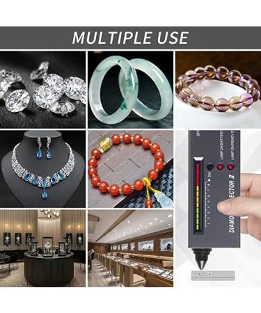 Mollo High Accuracy Diamond Tester + 30X60X Jewelry Eye Loupe Combo | Gem Testing Tool for Novice and Expert - DT-1 - Buy Online on GoSupps.com