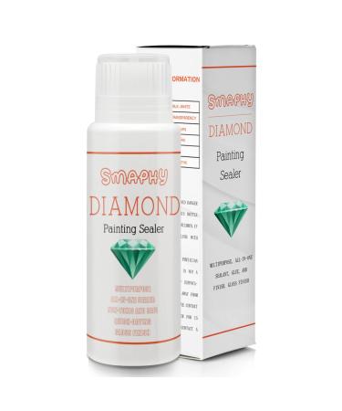  Diamond Painting Sealer 2 Pack 240ML 5D Diamond Painting Glue  Sealer Permanent Hold & Shine Effect Diamond Painting Accessories Glue for Diamond  Painting, Puzzles and DIY Craft (4 OZ Each Bottle) 