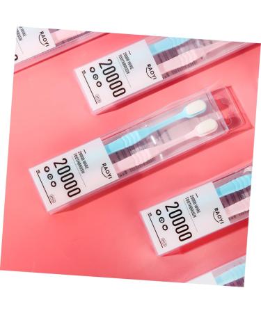 Clispeed Manual Toothbrush for Sensitive Teeth - Super Fine Micro-Nano Soft Bristles for Adults & Pregnant Women | International Shipping - Buy Online on GoSupps.com