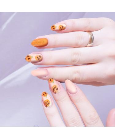 LALAFINA 1 Box Halloween Armor Press on Nails Acrylic Artificial Nail Tips Halloween Fake Nails Long Fake Nails Press on Nails with Glue Halloween Nail Art Manicure Coffin Woman Abs - Buy Online on GoSupps.com