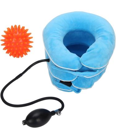 SAFWEL Cervical Neck Traction Device - Inflatable Neck Support Collar for Effective Pain Relief | International Shipping Available - Buy Online on GoSupps.com