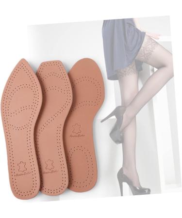 Buy Leather Arch Support Insoles - Portable Massaging Shoe Inserts for Flat Shoes - Breathable Comfort | 23.3cm - Buy Online on GoSupps.com