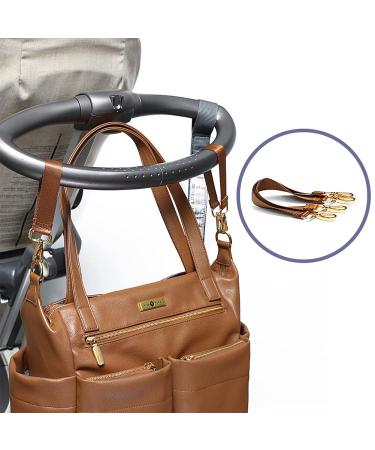 MISS FONG Diaper Backpack - Stylish Changing Bag & Stroller Bag for Moms with Changing Mat - Brown - Buy Online on GoSupps.com